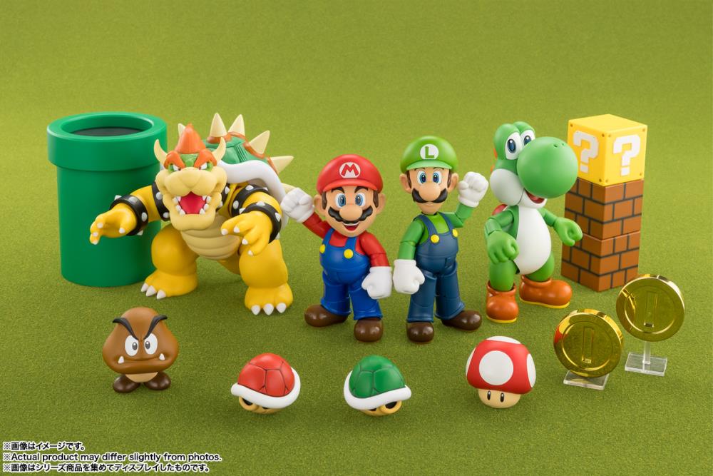 Super Mario S.H.Figuarts Luigi Action Figure