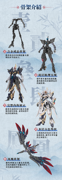 GS-Toys Hao Ling White Emperor with Phoenix System