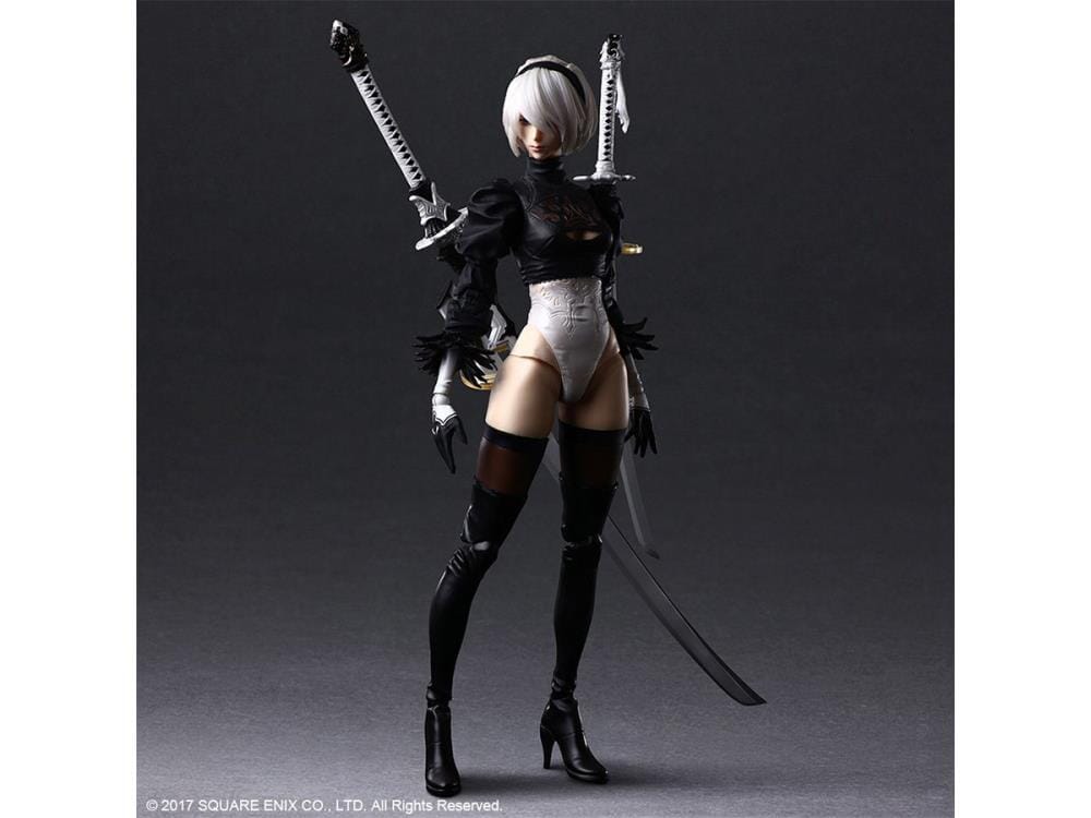 NieR Automata Play Arts Kai 2B (YoRHa No. 2 Type B) Deluxe Version