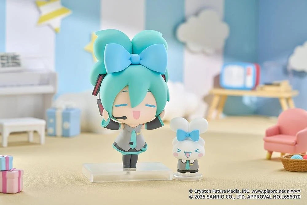Vocaloid Hatsune Miku x Cinnamoroll Chibi Figure Set