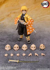 Demon Slayer Kimetsu no Yaiba S.H.Figuarts Zenitsu Agatsuma Action Figure