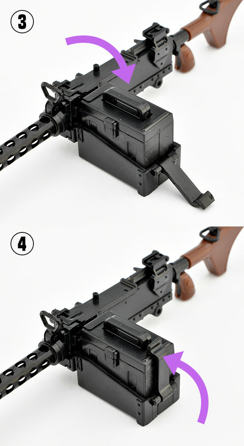 TomyTec 1/12 Little Armory LASW05 Strike Witches RtB M1919A6