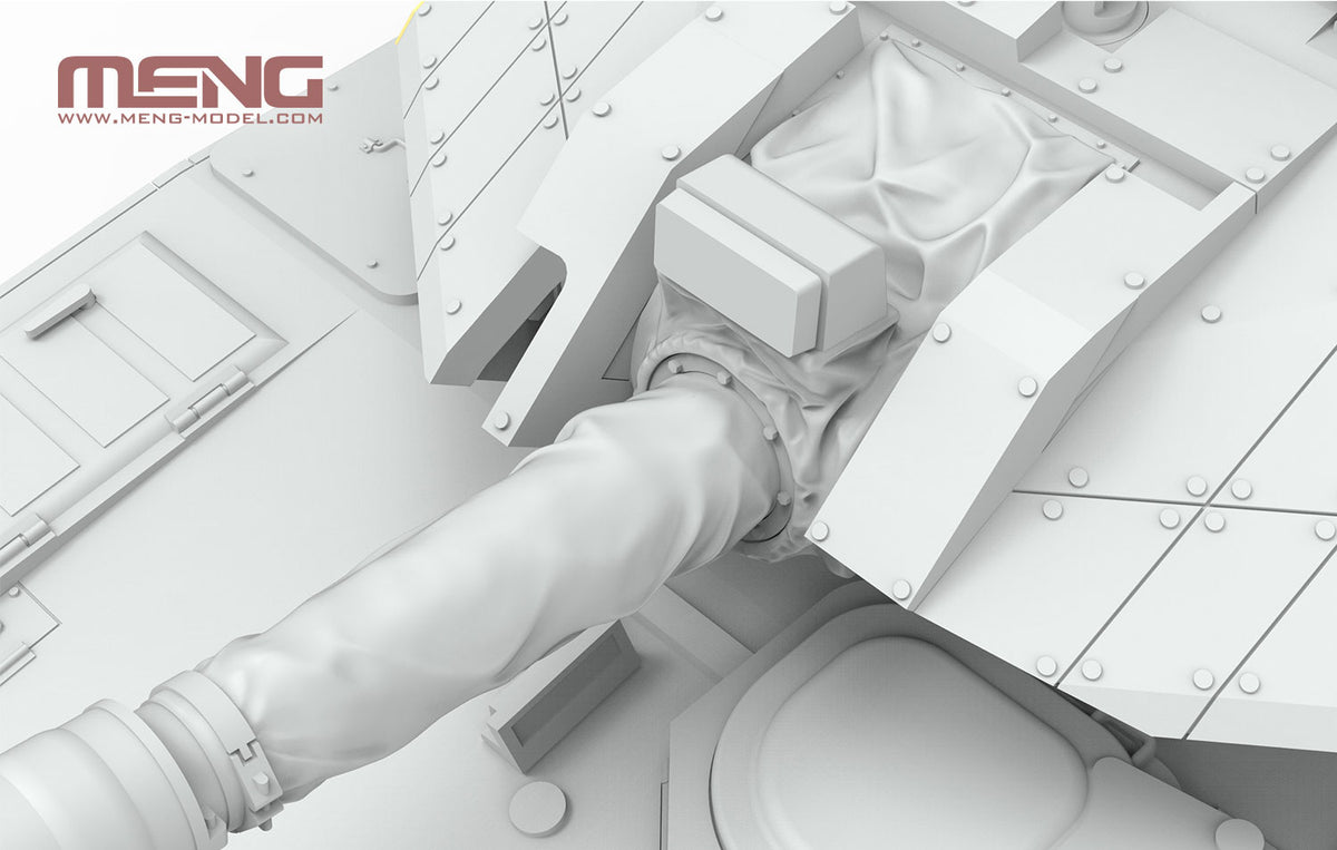 Meng 1/35 PLA ZTQ15 Light Tank w/Add-On Armor