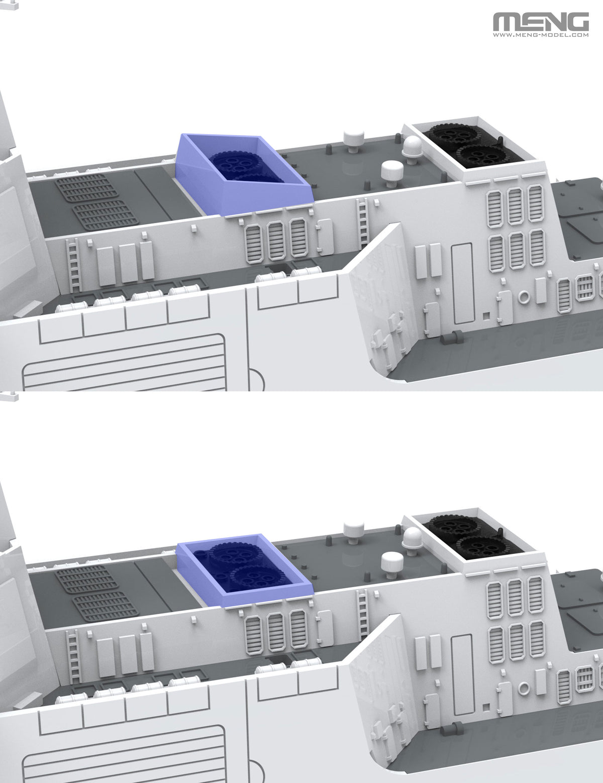Meng 1/700 Chinese Type-055 Guided-Missile Destroyer