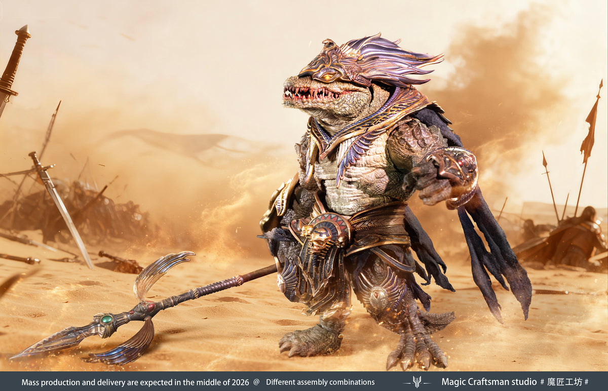Temple of Chaos Series Desert Colossus Crocodile Sobek 1/12 Scale Action Figure