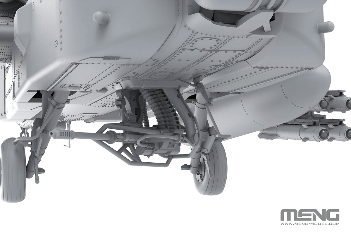 Meng 1/35 AH-64D Saraf Heavy Attack Helicopter (Israeli Air Force)