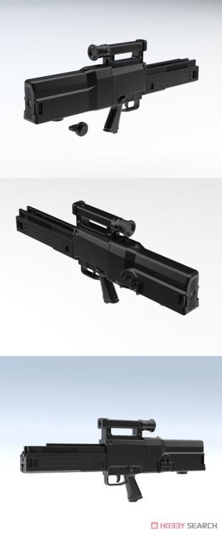 Girls' Frontline Little Armory Military Series GrG11 Rifle 1/12 Scale Accessory