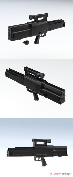 Girls' Frontline Little Armory Military Series GrG11 Rifle 1/12 Scale Accessory