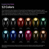 12 Clear Colors Set