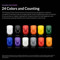 12 Color Primary Set