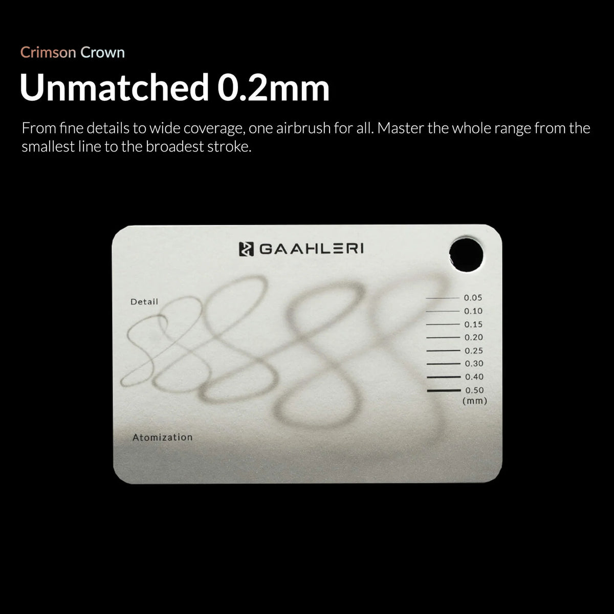 Gaahleri Ace Series Aventus Crimson Crown 0.2 & 0.4mm