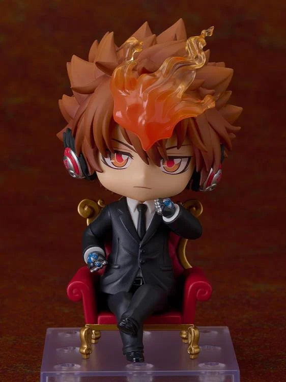Katekyo Hitman Reborn! Nendoroid No.2950 Tsunayoshi Sawada (Black Suit Ver.)