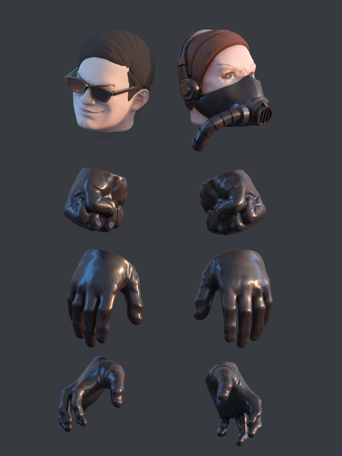 Border Model BA-001 Tesla Trooper 1/12 Scale Model Kit