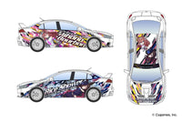 Uma Musume Pretty Derby Itasha No.3 Mitsubishi CZ4A Lancer Evolution X Final Edition '15 (Ver.2) 1/24 Scale Model Kit