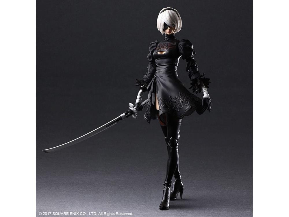 NieR Automata Play Arts Kai 2B (YoRHa No. 2 Type B) Deluxe Version