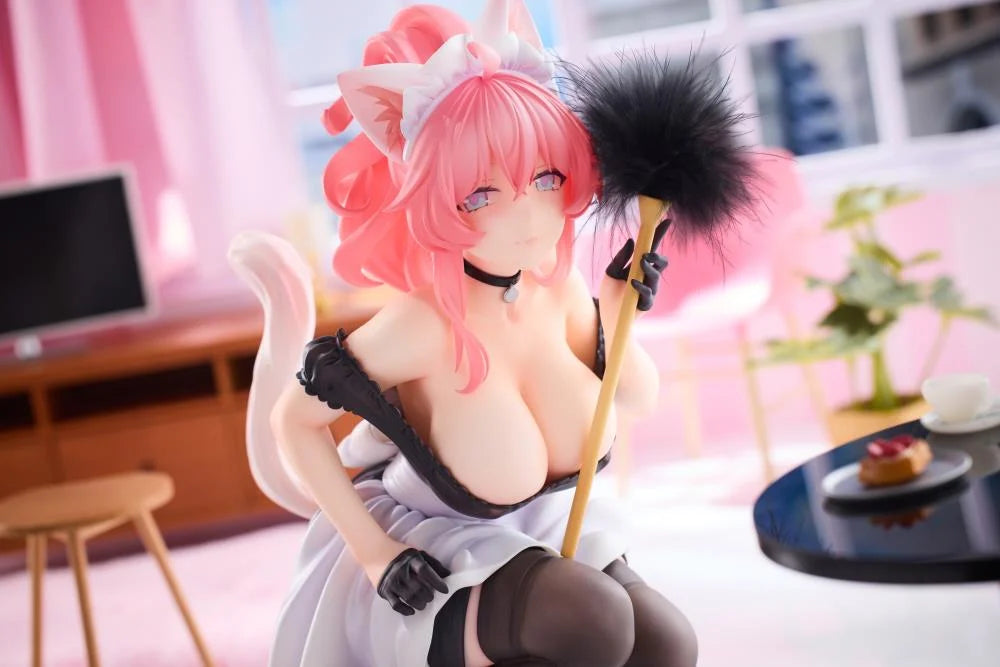 Cat's Thought Maid Cat Mo-chan 1/4 Scale Figure