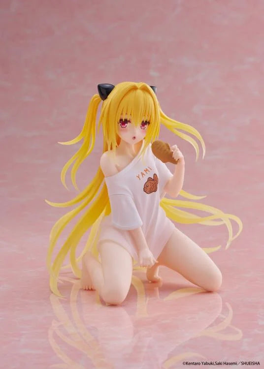 To Love-Ru Darkness Desktop Cute Golden Darkness (Roomwear Ver.) Figure