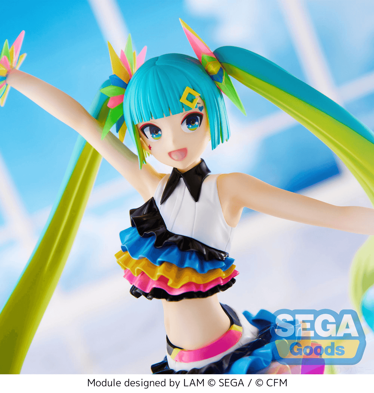Hatsune Miku Project Diva MEGA39's FIGURIZM Hatsune Miku (Catch the Wave) Figure