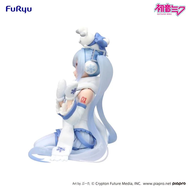 Vocaloid Snow Miku (Sky Town 10th Ver.) Noodle Stopper Figure