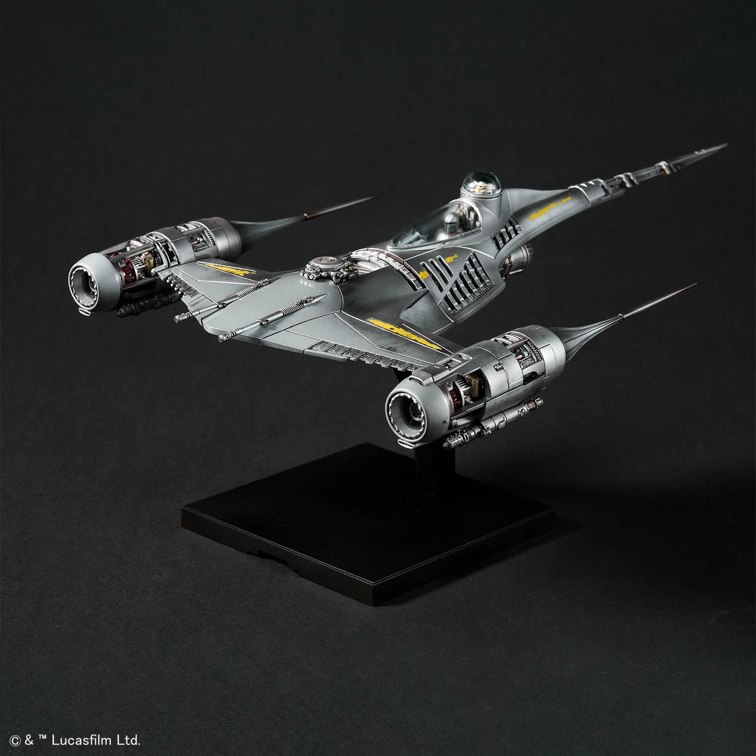 Star Wars The Mandalorian Mandalorian N-1 Starfighter 1/48 Scale Model Kit