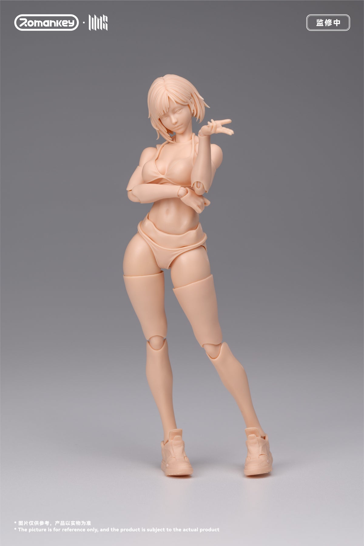 Super Action Body Series Mia (Unpainted) 1/12 Scale Action Figure