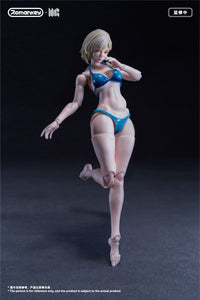 Super Action Body Series Mia (Colored) 1/12 Scale Action Figure