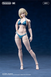 Super Action Body Series Mia (Colored) 1/12 Scale Action Figure