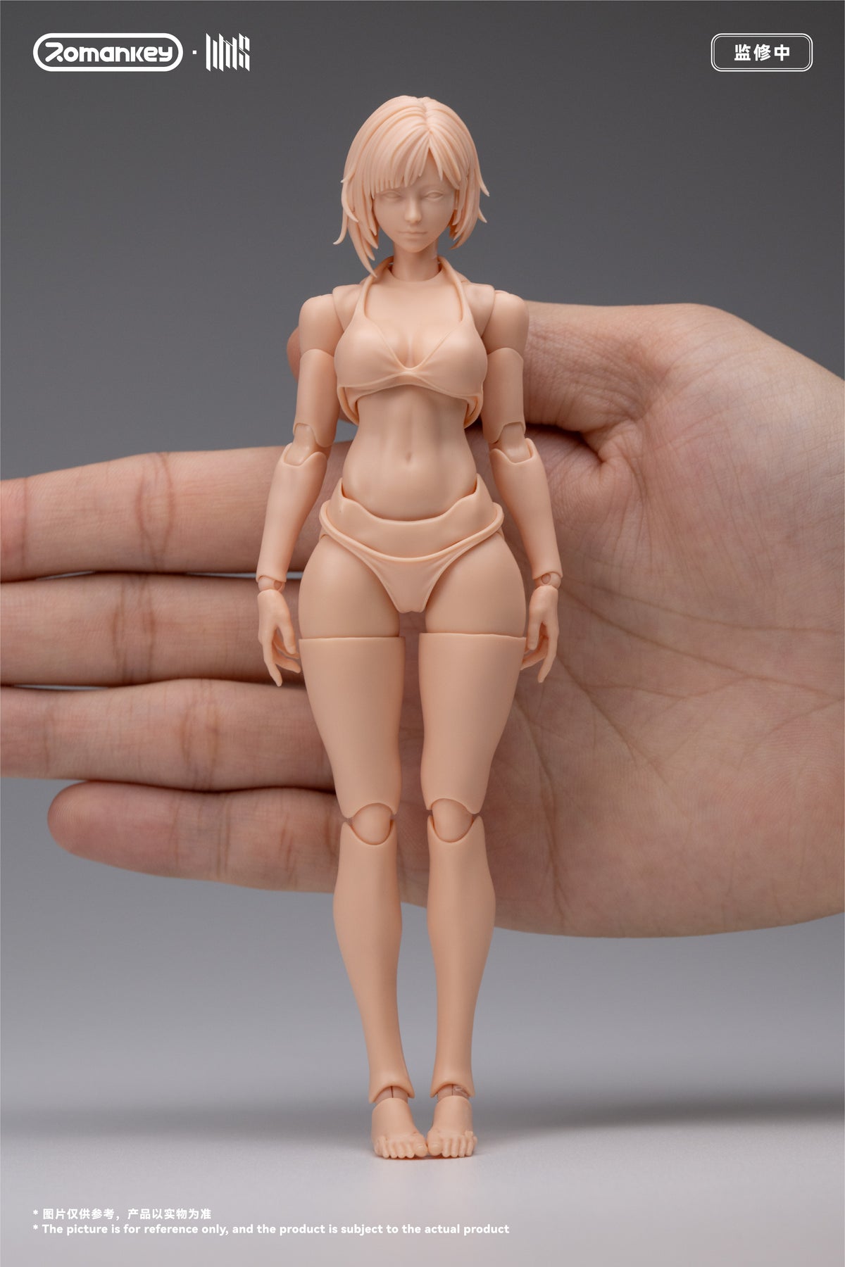Super Action Body Series Mia (Unpainted) 1/12 Scale Action Figure