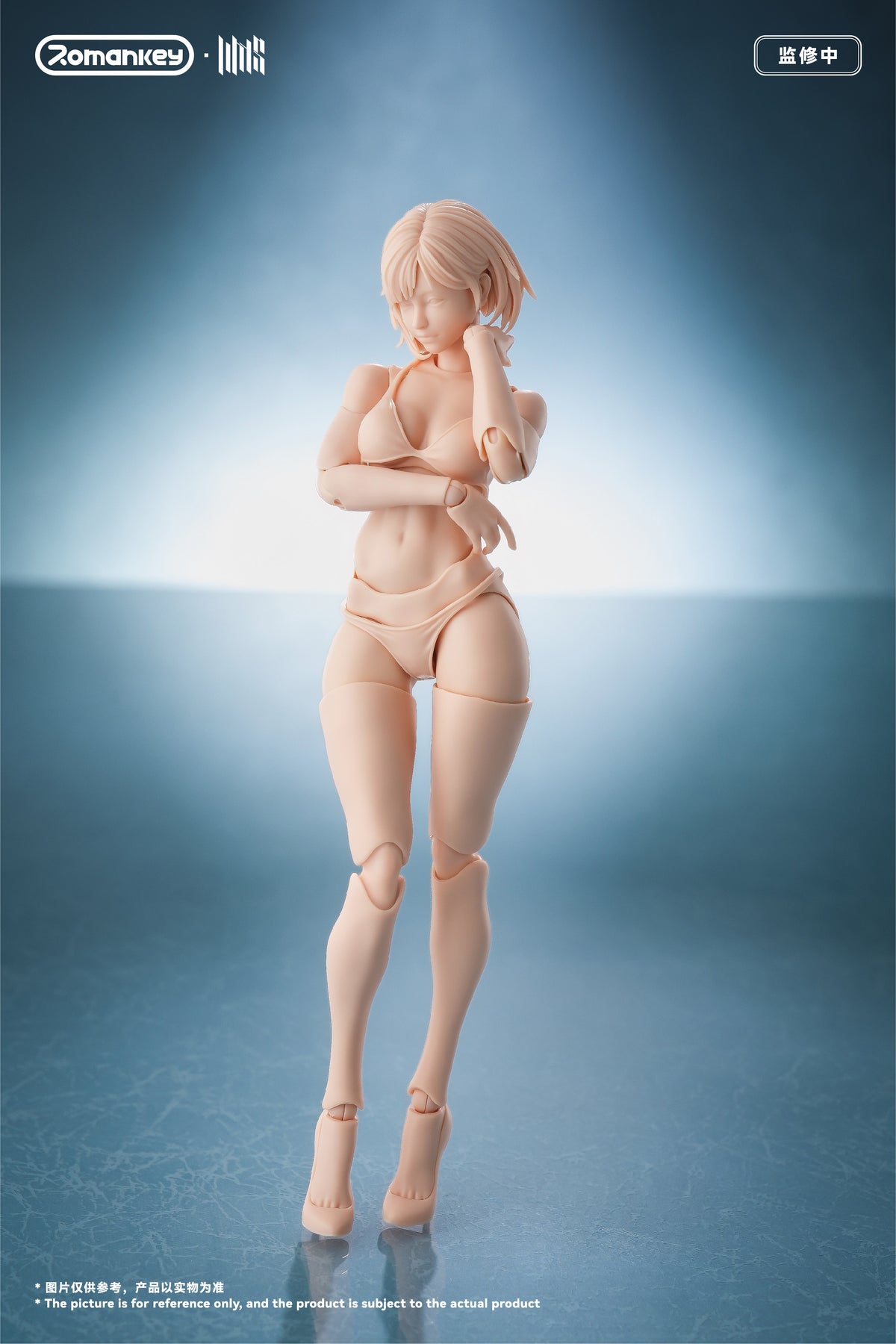 Super Action Body Series Mia (Unpainted) 1/12 Scale Action Figure