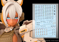 Megami Device Yggdrasis Skoll Sharpshooter Tempest Eye Decal Set