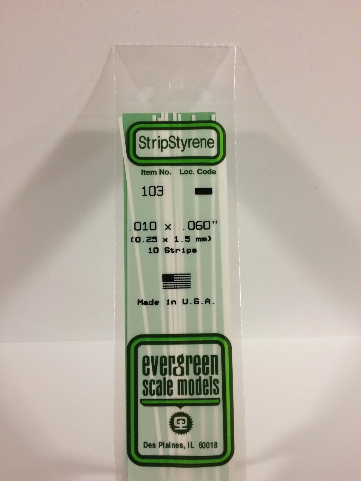 .010 X .060 Strips