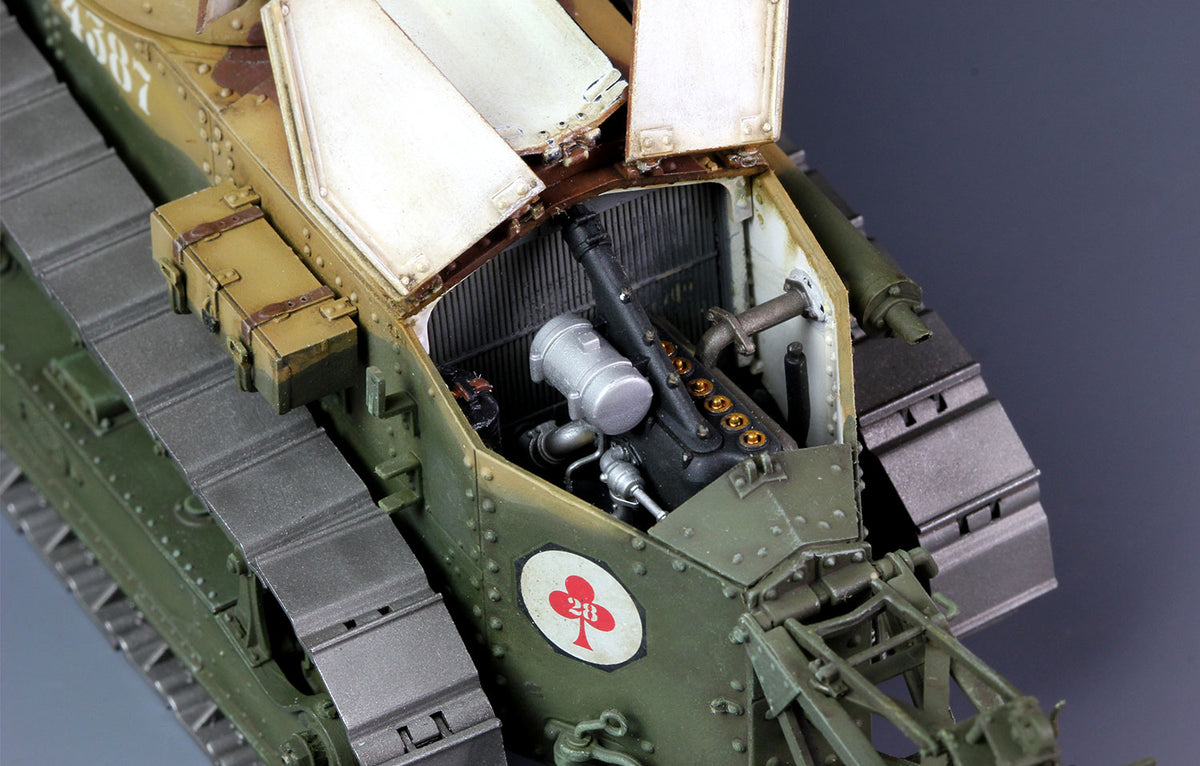 Meng 1/35 French FT-17 Light Tank (Cast Turret)