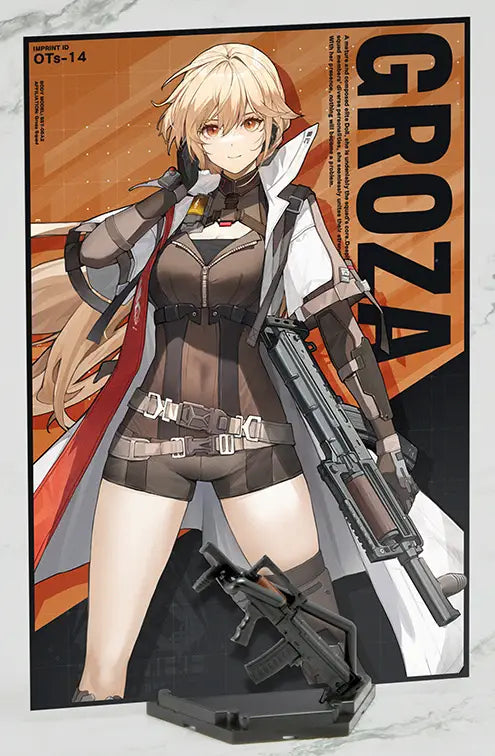 Little Armory x Girls' Frontline 2 Exilium LA-DF36 Dolls Front Line 2 Groza 1/12 Scale Accessory Set