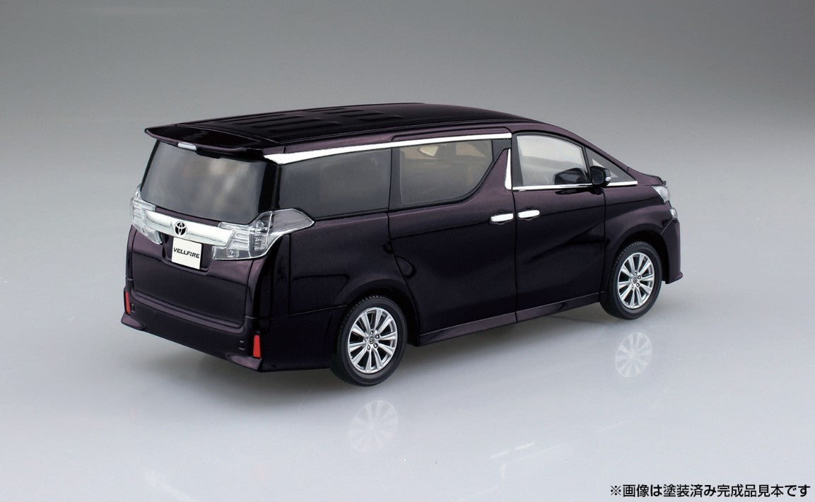 Aoshima 1/32 SNAP KIT #04-C Toyota VELLFIRE(BURNING BLACK CRYSTAL SHINE GLASS FLAKE)