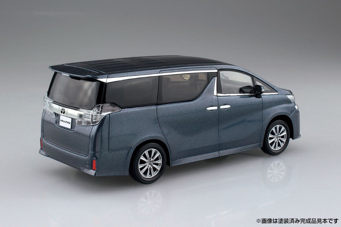 Aoshima 1/32 SNAP KIT #04-D Toyota VELLFIRE(GRAYISH BLUE MICA METALLIC)
