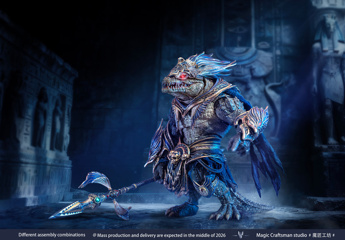 Temple of Chaos Series Desert Colossus Crocodile Sobek 1/12 Scale Action Figure