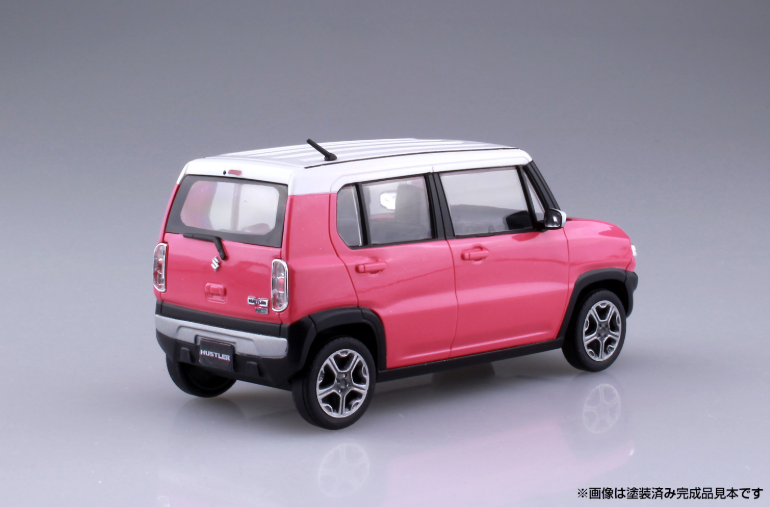 Aoshima 1/32 SNAP KIT #01-B Suzuki HUSTLER (Candy Pink Metallic)