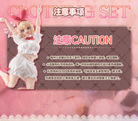 RPGEX-06SP1 Little Snail White Cloth 1/12 Scale Action Figure Accessory Set