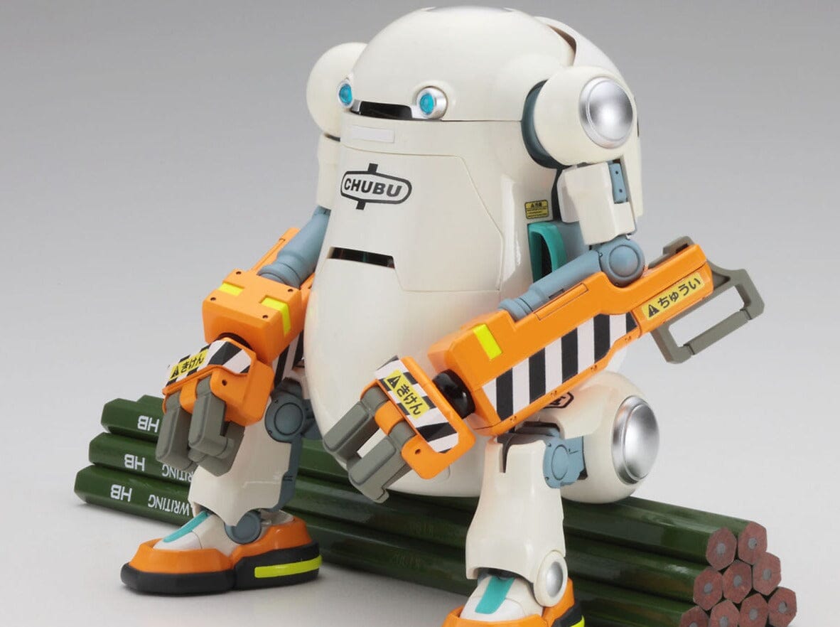 Hasegawa 1/20 MechatroWeGo No.04 Power Arm "Orange Mochi"