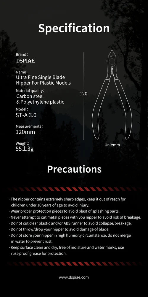 DSPIAE ST-A3.0 Single Blade Nipper