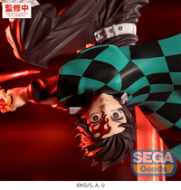 Demon Slayer Kimetsu no Yaiba Luminasta Tanjiro Kamado (Hinokami Kagura Setting Sun Transformation) Figure