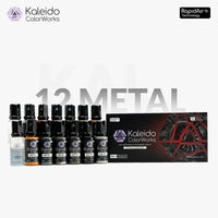 12 Color Metal Set