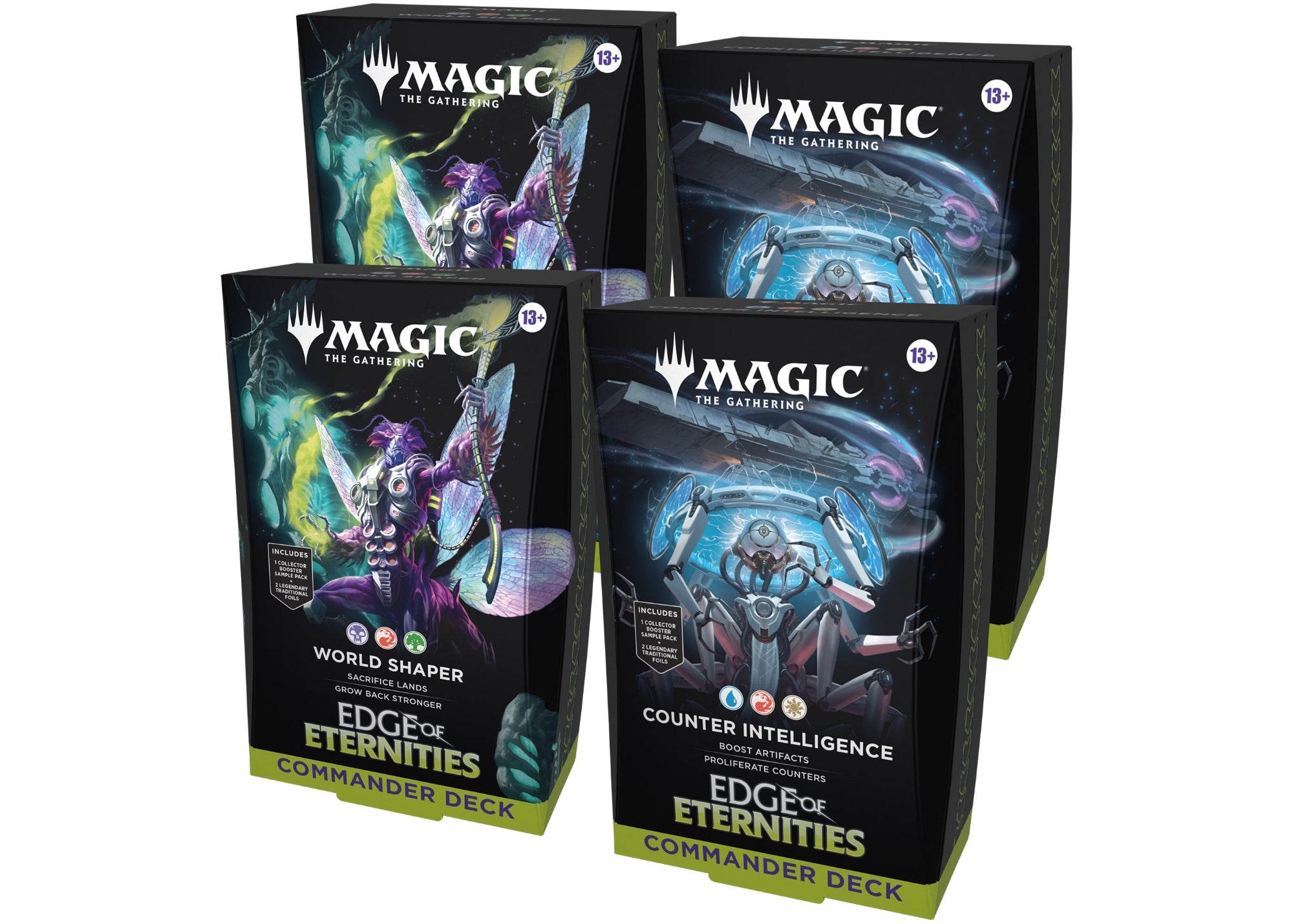 Magic the Gathering CCG Edge of Eternities Commander Deck (Box of 4)