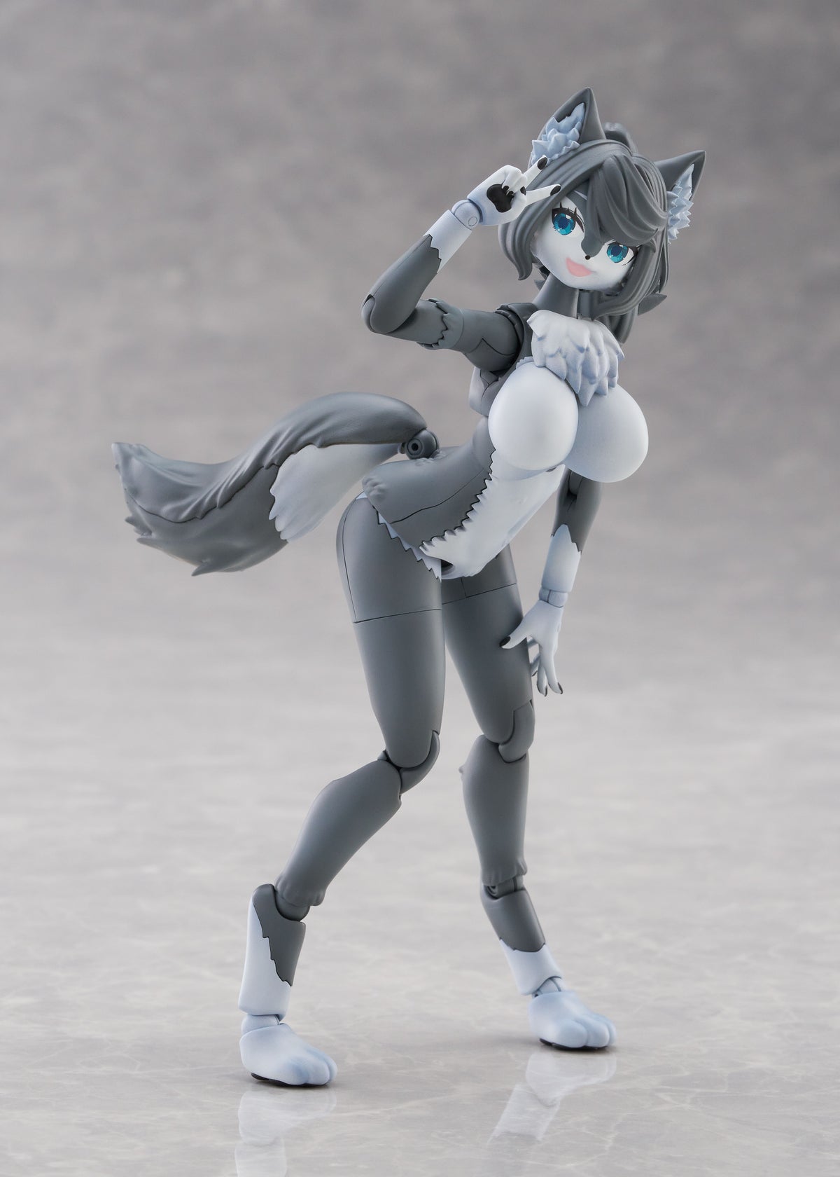 Aoshima KEMOPLA #KP-03R Gray Wolf