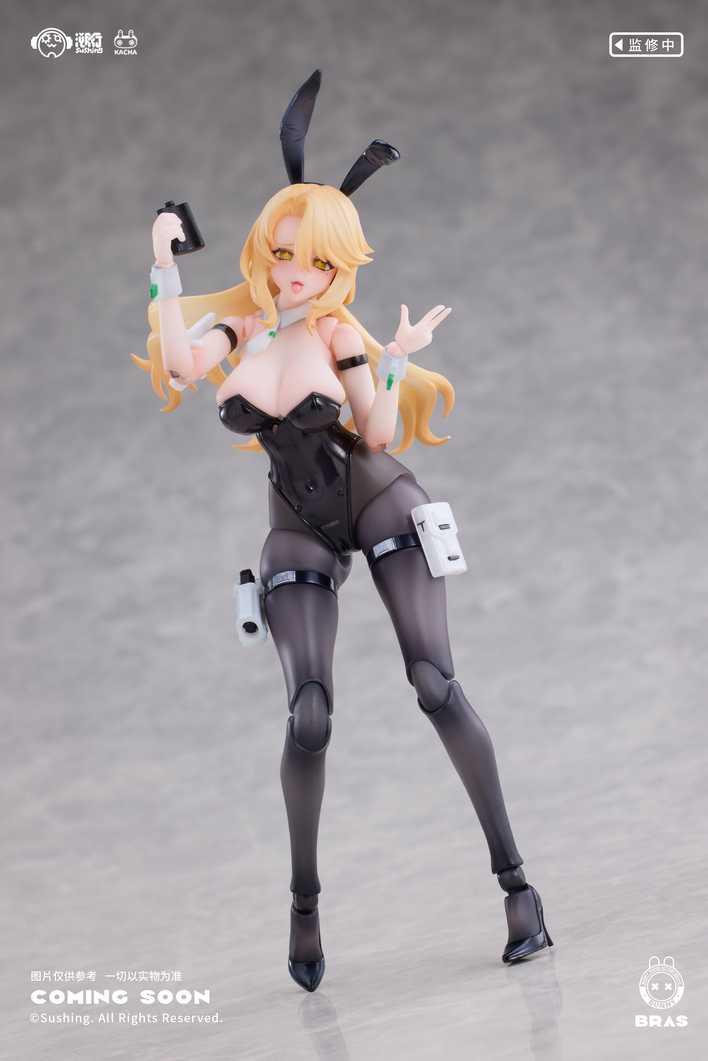 Bunny Rapid Action Squad Guardian Erena 1/12 Scale Action Figure (With Bonus)