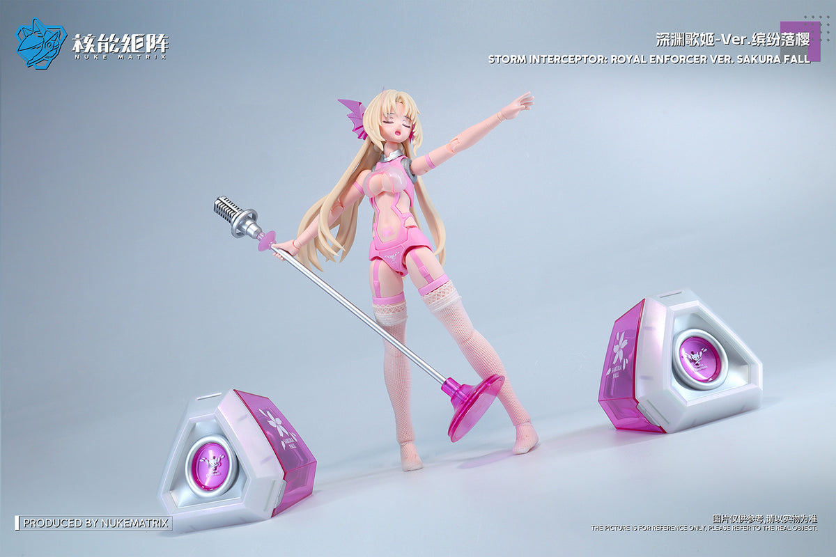 Cyber Forest Fantasy Girls Tanya Charybdis S.I.R.E.N. (Sakura Fall Ver.) 1/12 Scale Model Kit