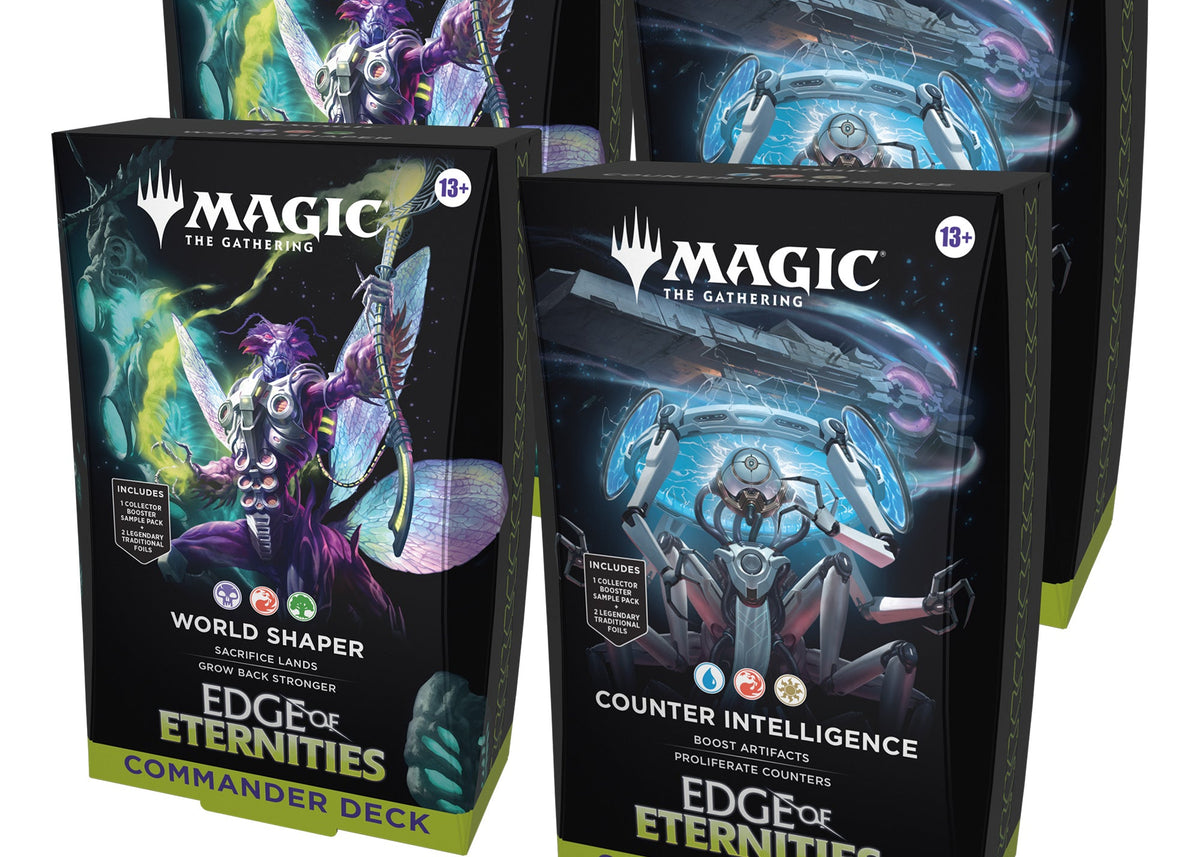 Magic the Gathering CCG Edge of Eternities Commander Deck Carton (4)