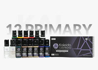12 Primary Matt Colors Set