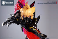 Cyber Forest Fantasy Girls Mad Wolf Ver. Darkness Carolina-Rolphe 1/12 Scale Model Kit
