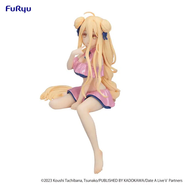 Date A Live V Mukuro Hoshimiya (Swimsuit Pastel Pink Ver.) Noodle Stopper Figure
